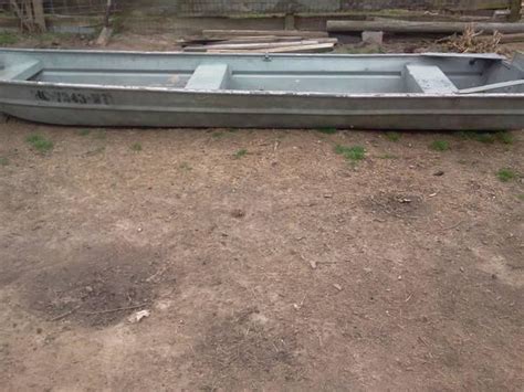 14ft Flat Bottom Aluminium Jon Boat With Title For Sale In