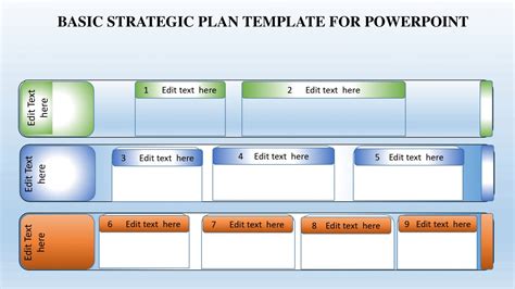 Basic Strategic Plan Template For Powerpoint Slidevilla