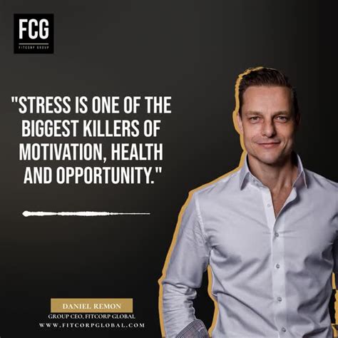 Dan Remon On Linkedin Stress Is One Of The Biggest Killers Of Health
