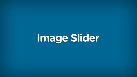 jQuery Image Slider - Part 1 - YouTube