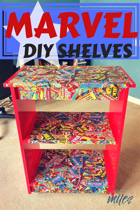 Do you need a little more item details: Marvel DIY Home Decor : Superhero Shelves | Diy room decor ...