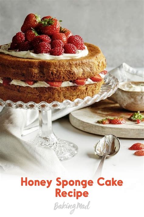 Honey Sponge Cake Recipe Cake Recipes Sponge Cake Recipes Baking