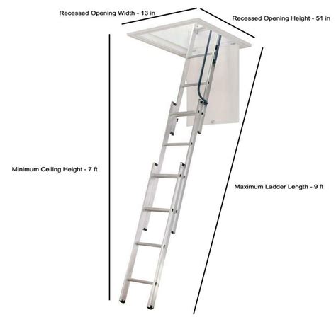 8 Best Compact Pull Down Attic Ladders Of 2023 Reviewed