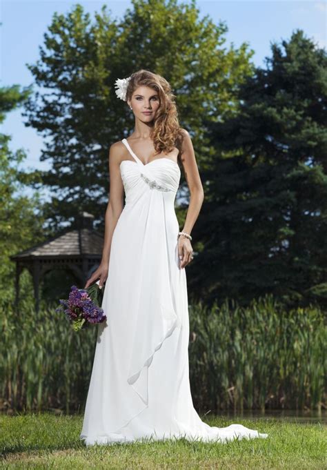 Whiteazalea Simple Dresses Summer Chiffon Simple Wedding Dresses