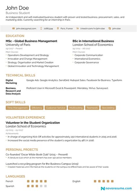 How To Write A Resume With No Experience 21 Examples