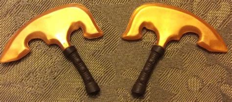 Marvel Legends Series Loose Battle Axe Weapon Set Custom Accessory Only