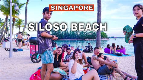 Best Singapore Beach Siloso Beach 2022 Youtube