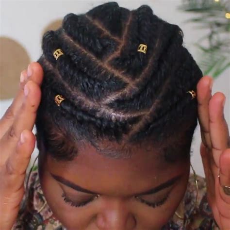 5 Most Inspiring Flat Twists For Natural Hair In 2021 ⋆ African American Hairstyle Videos Aahv