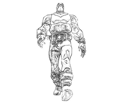 Bane Batman Standing Tall Coloring Pages Best Place To Color Bane