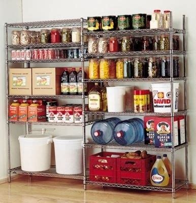 We know that different businesses require different configurations to accommodate tools. garage overflow pantry | Food storage organization ...