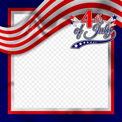 Happy Th Of July Clipart Transparent Png Hd Border America Th Of