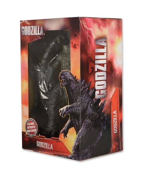My godzilla was a japanese guy in a rubber costume trampling hornby trainsets and matchbox cars. Figurka Godzilla 2014 (z dźwiękiem) 61 cm