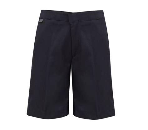 Navy Standard Fit School Shorts 7300navy