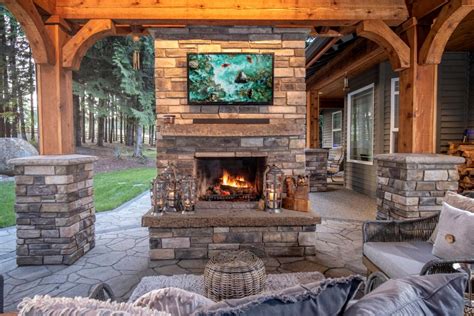 30 Outdoor Fireplace Ideas Cozy Outdoor Fireplaces Hgtv