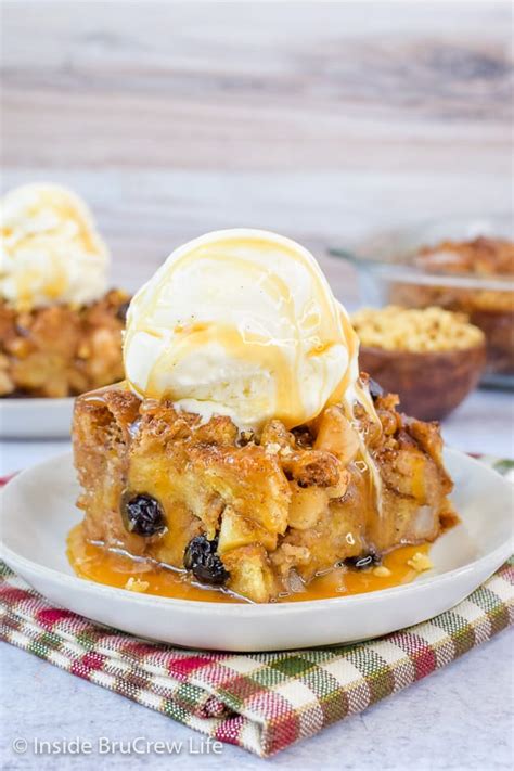 Easy Apple Bread Pudding Inside Brucrew Life This Unruly
