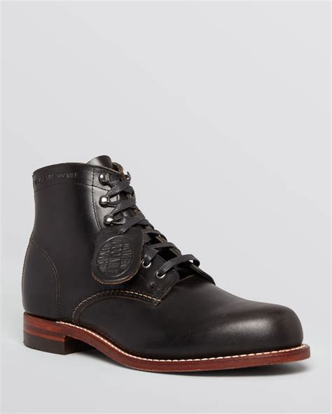 Wolverine 1000 Mile Boots In Black For Men Lyst