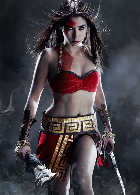 Epic Female Kratos God Of War Cosplay Global Geek News