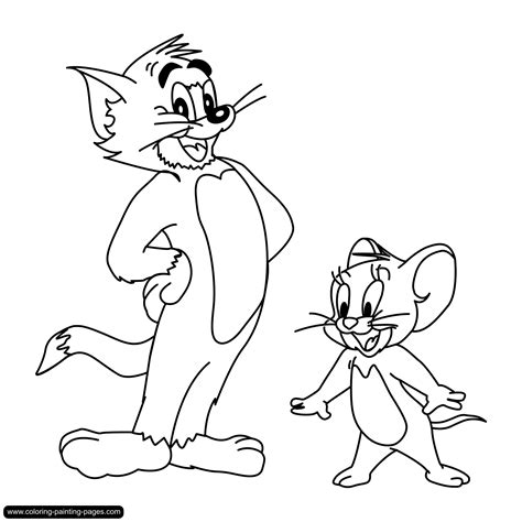 Tom and Jerry (Dibujos animados) Colorear dibujos gratis