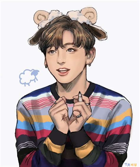 Bunny hybrid jungkook has been living without heats for years thanks to his meds until one week he messes up and forgets to take all of them during his finals. Jungkook is so gyio | Jungkook | Pinterest | BTS, Fanart ...