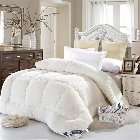 4kg Thicken Lamb Cashmere Blanket Winter Soft Warm Bed Quilt For