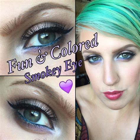 Fun And Colored Smokey Eye · How To Create A Smokey Eye