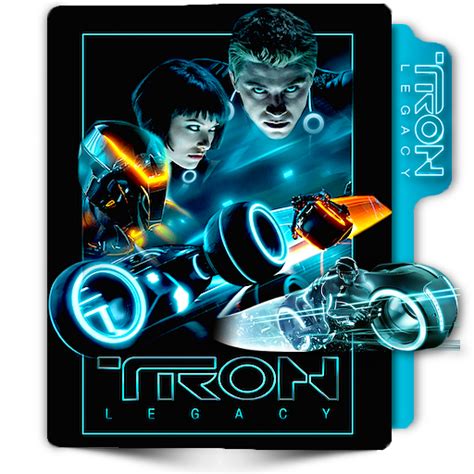 Tron Legacy Vertical Movie Folder Icon By Zenoasis On Deviantart