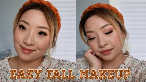 Easy Fall Makeup Tutorial Youtube