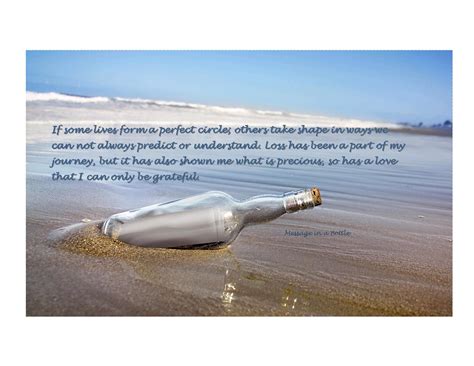Best message in a bottle quotes selected by thousands of our users! Message in a Bottle Quote | Message in a bottle, Instagram quotes, Movie quotes