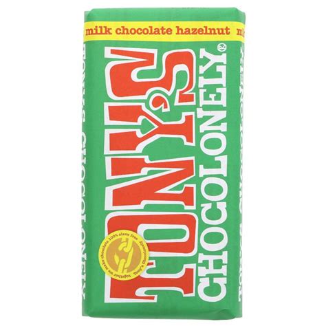 Tony S Chocolonely Milk Chocolate And Hazelnut G Tonys Chocolonely