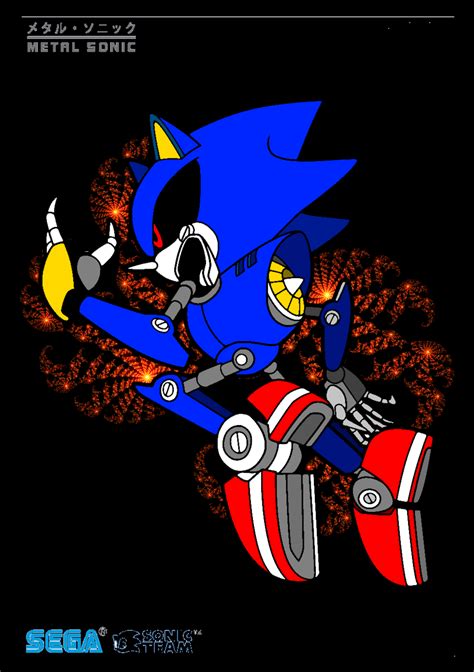 Sonic vs metal sonic coloring pages. Coloring PAge: Metal Sonic by Voltage-Kun on DeviantArt