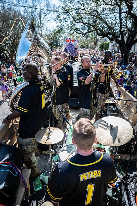 7 Cities Brass Band New Orleans Parade 19feb23 Tradoc Band Flickr
