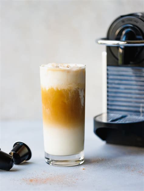 Iced Vanilla Coffee Latte Recipe Using Nespresso