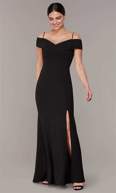 Get inside peachmode and find all these designer gowns online. Long Empire-Waist Formal Wedding-Guest Dress -PromGirl