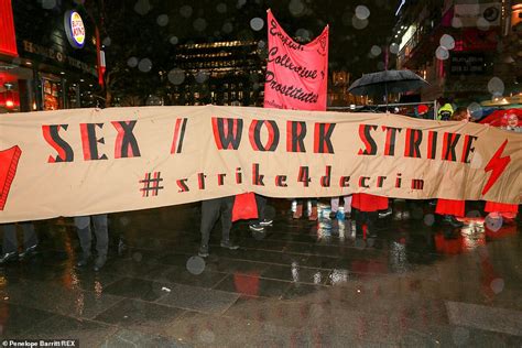 Women Take To Londons Street To Protest About Sex Worker Laws Daily