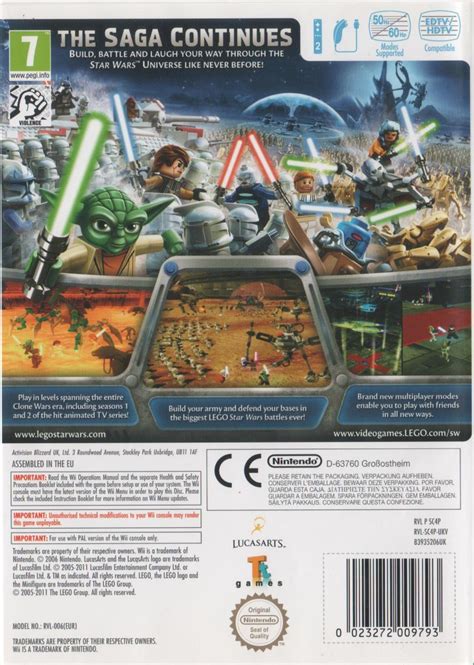 Lego Star Wars Iii The Clone Wars 2011 Box Cover Art Mobygames