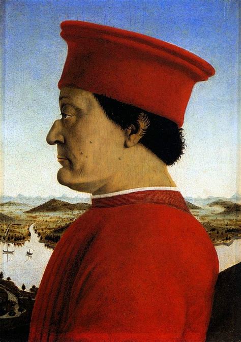 Piero Della Francesca Retrato De Retrato De Federico Da Montefeltro