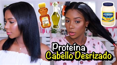 Cabello Desrizado Alisado Tratamiento De ProteÍna Chismepeloconmary Relaxed Hair Mary