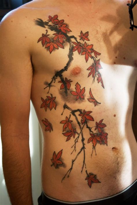 Japanese Maple Tree Branch Tattoo Tattoomagz › Tattoo Designs Ink