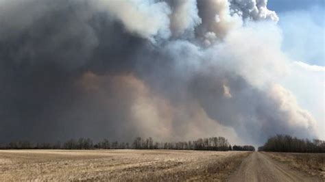 Wildfire Prompts Advisory Alerts For Some Areas In Central Sask Cbc News
