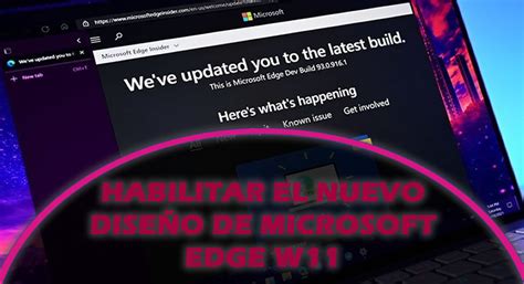 Habilitar El Nuevo Diseño De Microsoft Edge Para Windows 11 Llᐈ Allformen