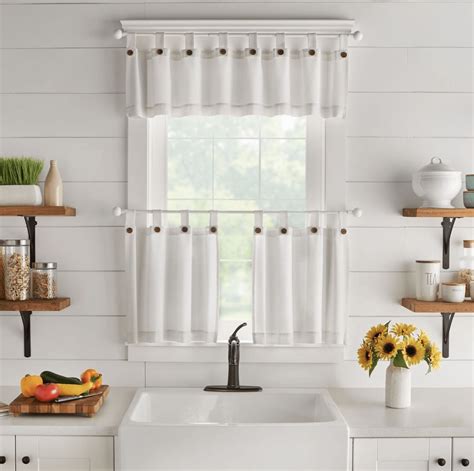 Modern Farmhouse Kitchen Curtain Ideas