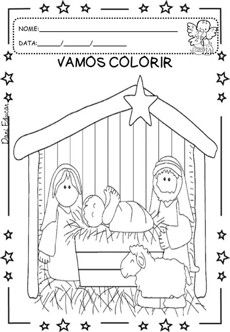 Atividades De Natal Colorir Dani Educar