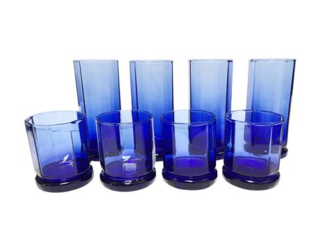Cobalt Blue Drinking Glasses Ubicaciondepersonascdmxgobmx