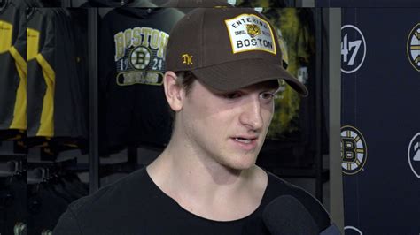 Torey Krug Reveals New 47 Bruins Hat Design At Meet And Reet Event
