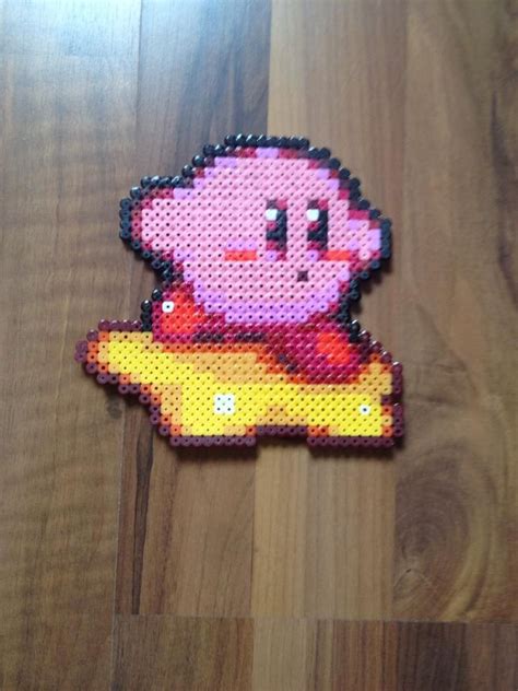 Kirby By Skysilverflame On Deviantart Diy Perler Bead Crafts Perler