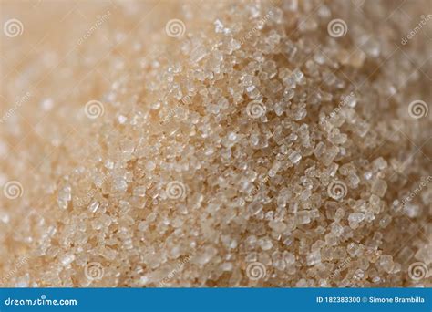 Detail Of Brown Sugar Grains Stock Photo Image Of Pile Health 182383300