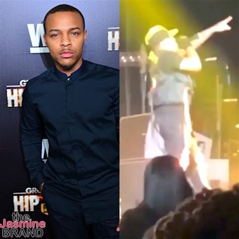 Bow Wow Falls Into Stage During Performance 50 Cent Tells Him To Stay Home Thejasminebrand