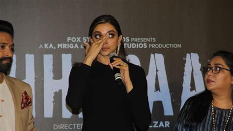Deepika Padukone Gets Teary As She Details Her Experience Of Working In