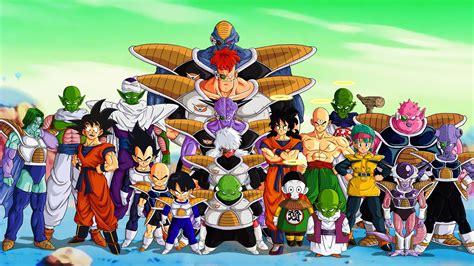 Getting caught up in the middle of all. Dragon Ball Z, Krillin, Vegeta, Piccolo, Zarbon, Gohan ...