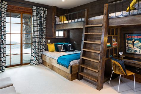 15 Fantastic Rustic Kids Room For Your Mountain Cabin